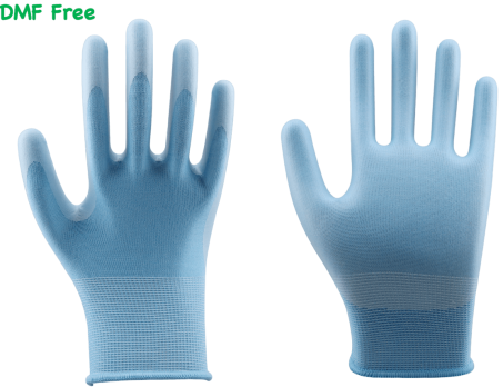 YA551503 Polyester Gloves DMF Free