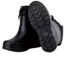 YA781001 EVA Rain Boots Black
